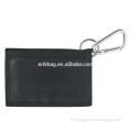Multi-functional, velcro wallet with carabiner